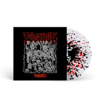 FUGITIVE &quot;Maniac&quot; 12&quot; ULTRA CLEAR W RED &amp; BLACK SPLATTER