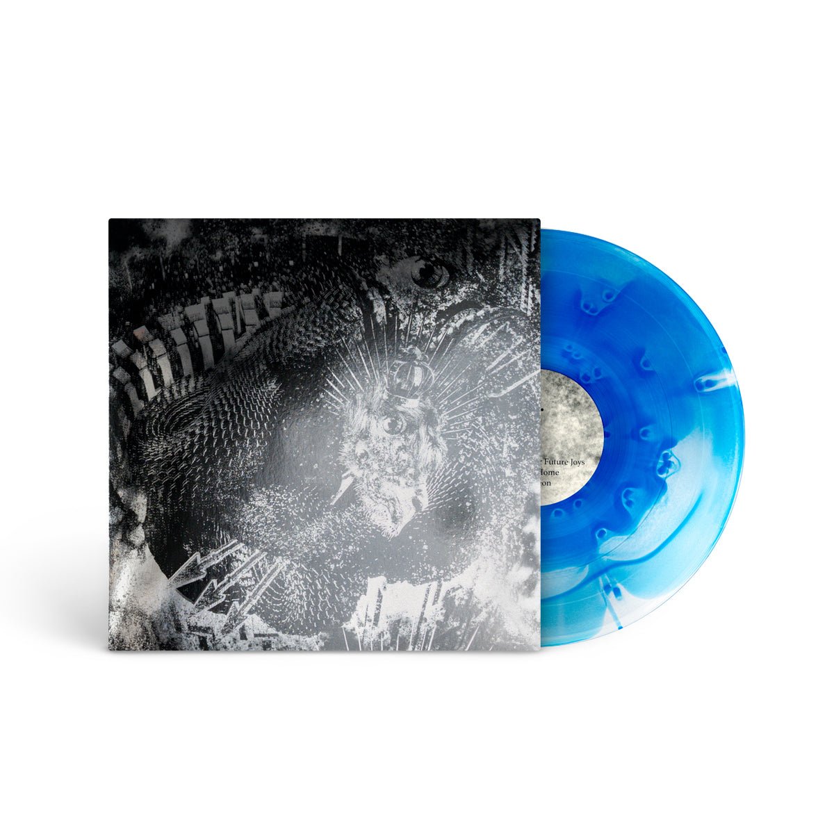 FULL OF HELL &amp; PRIMITIVE MAN "Suffocating Hallucination" LP CLOUDY BLUE (EVIL GREED EXCLUSIVE)