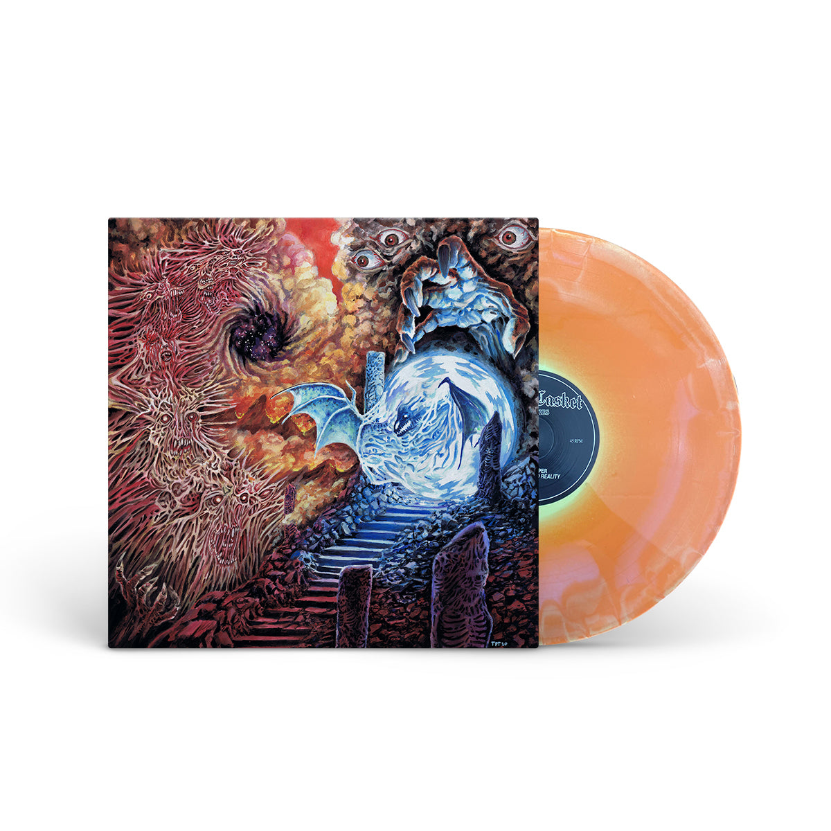 GATECREEPER &quot;An Unexpected Reality&quot; LP ORANGE, YELLOW &amp; PINK MIX