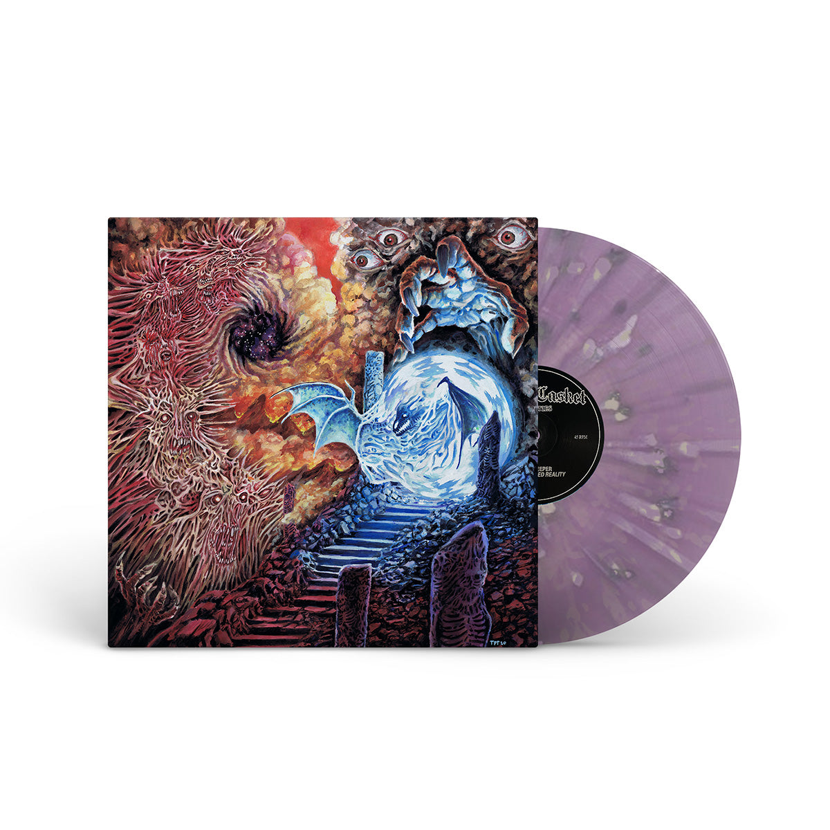 GATECREEPER &quot;An Unexpected Reality&quot; LP PURPLE SMOKE WITH SPLATTER