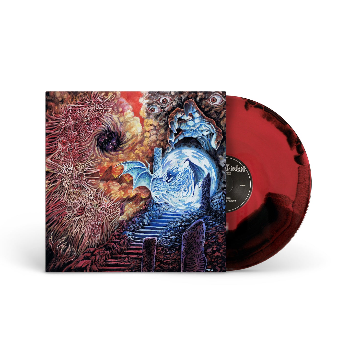 GATECREEPER &quot;An Unexpected Reality&quot; LP MAGENTA &amp; BLACK MIX (INDIE RETAIL EXCLUSIVE)
