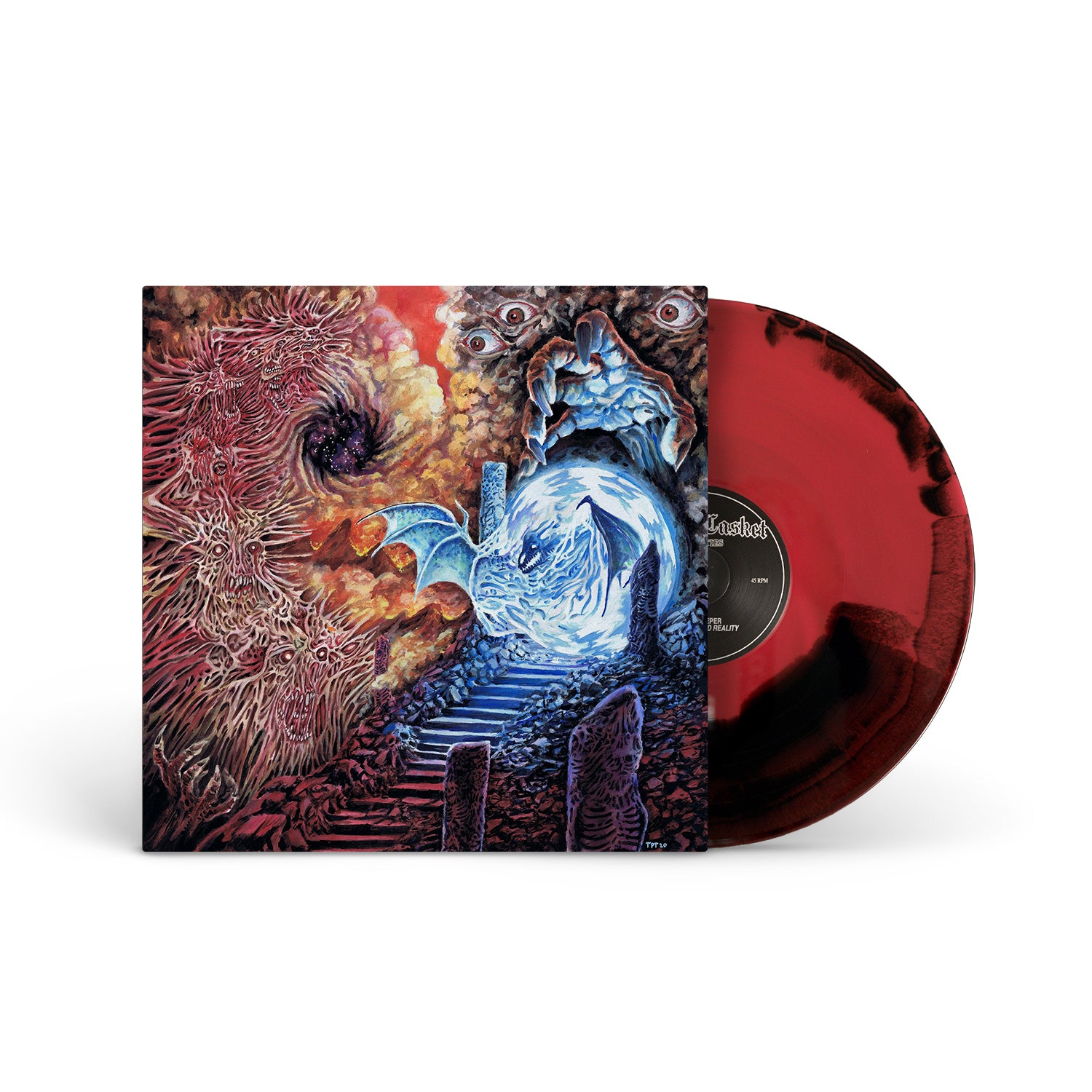 GATECREEPER &quot;An Unexpected Reality&quot; LP MAGENTA &amp; BLACK MIX (INDIE RETAIL EXCLUSIVE)