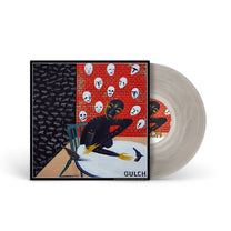 GULCH &quot;Burning Desire To Draw Last Breath&quot; 12&quot; CLEAR W BLACK SWIRL