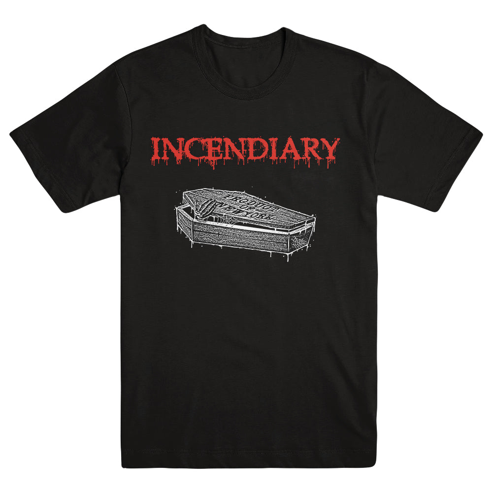 INCENDIARY &quot;Metal Coffin&quot; T-Shirt