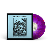 INTENSIVE CARE &quot;That We Be Made Worthy&quot; LP WHITE IN PURPLE W NEON SPLATTER