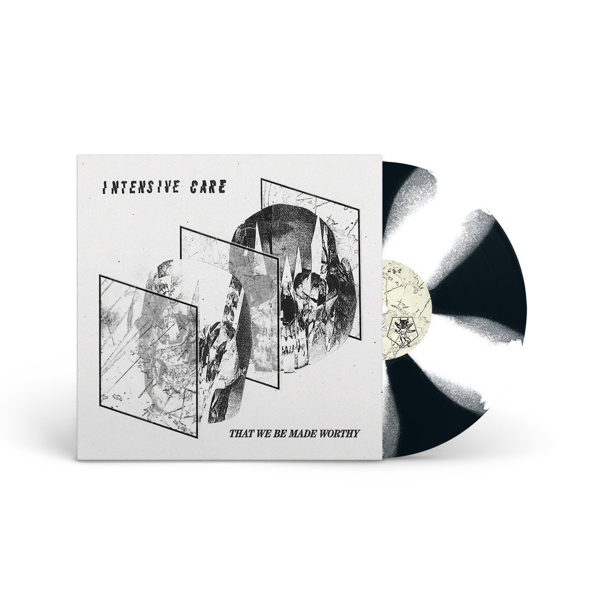 INTENSIVE CARE &quot;That We Be Made Worthy&quot; LP BLACK WHITE SPINNER
