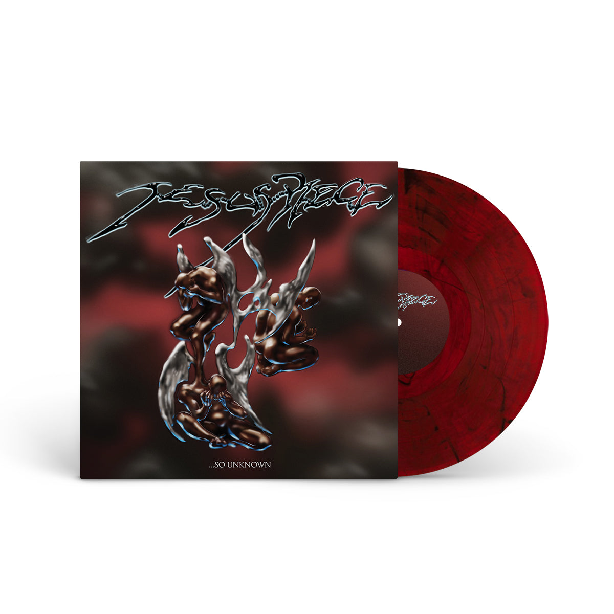 JESUS PIECE &quot;...So Unknown&quot; LP RED BLACK MARBLE (BAND EXCLUSIVE)