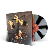 JUDICIARY &quot;Flesh + Blood&quot; LP SILVER BLACK PINWHEEL