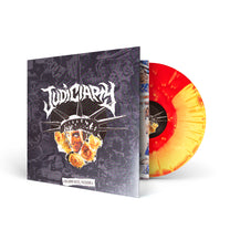 JUDICIARY &quot;Surface Noise&quot; LP RED &amp; YELLOW MIX W ORANGE SPLATTER