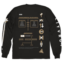 LITURGY &quot;HAQQ - Black&quot; Longsleeve