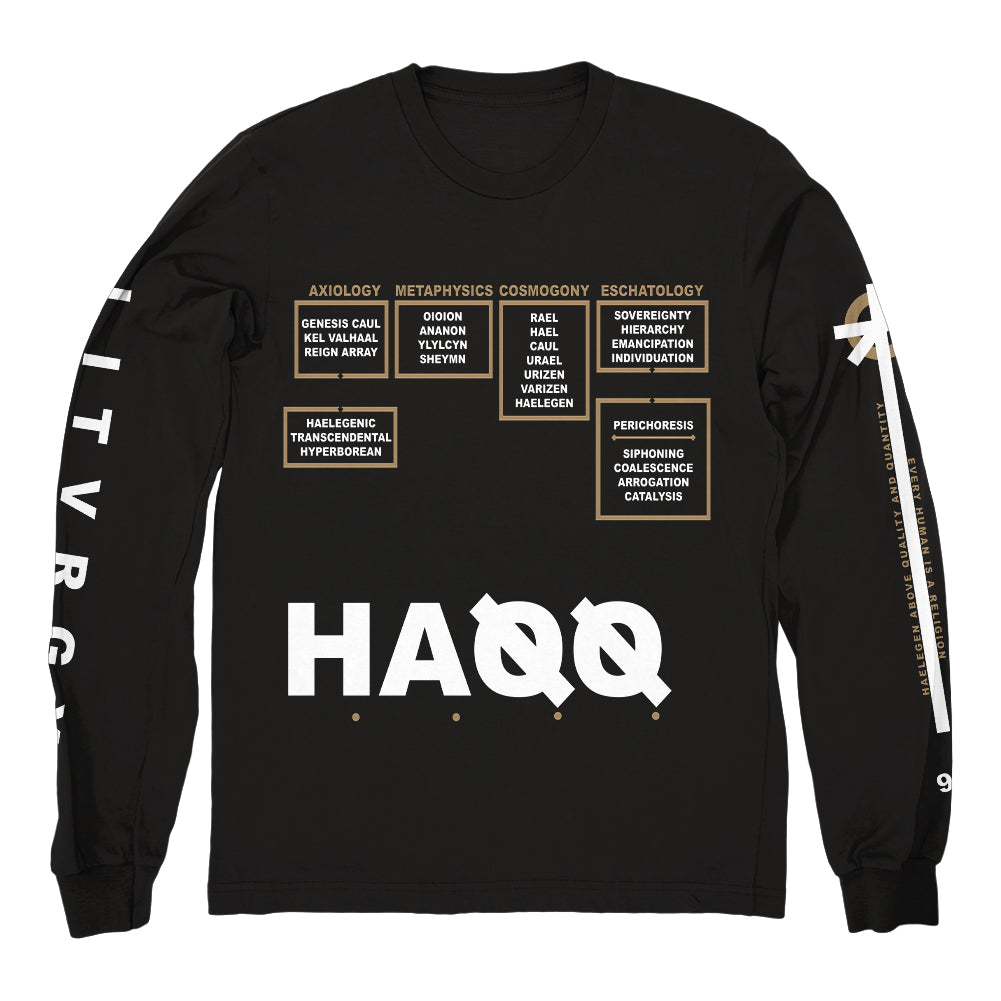 LITURGY &quot;HAQQ - Black&quot; Longsleeve