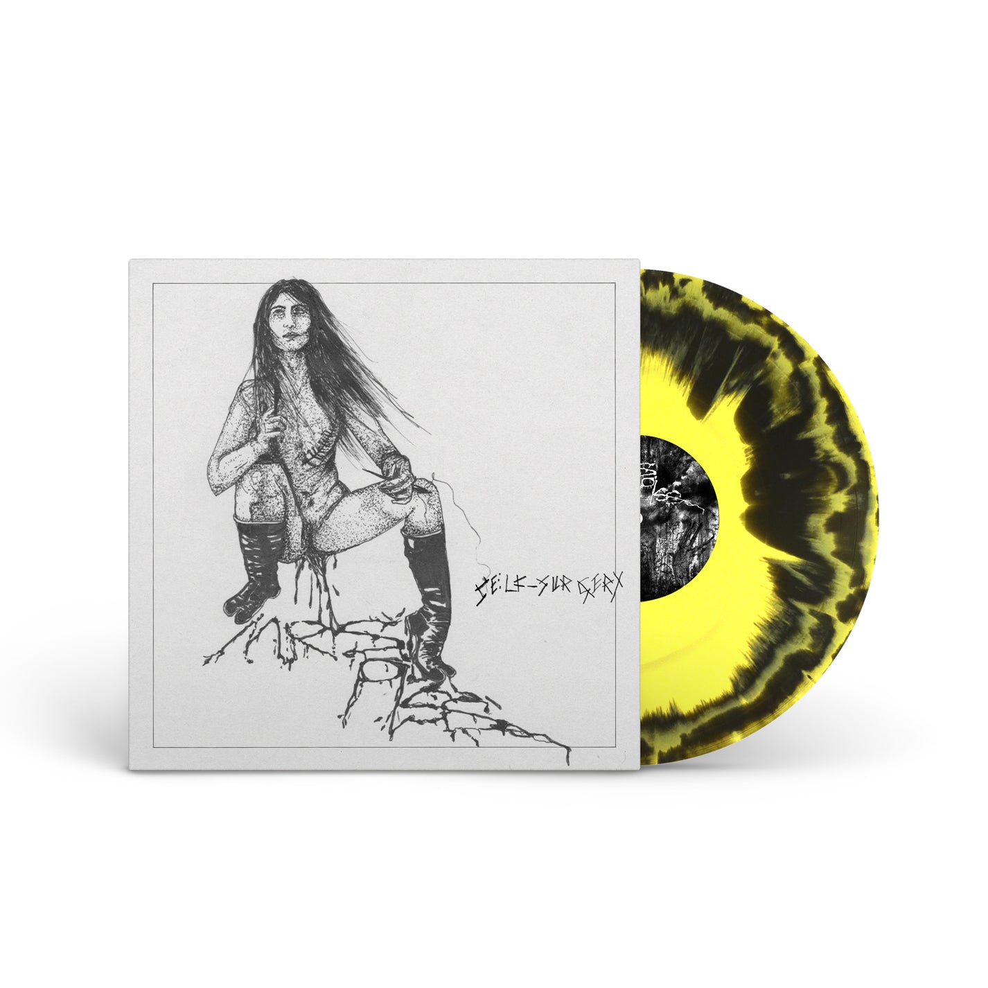 MRS. PISS &quot;Self Surgery&quot; LP YELLOW BLACK