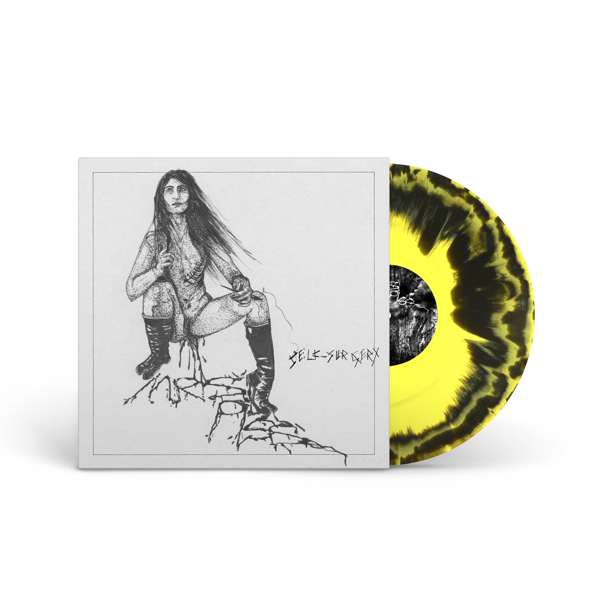 MRS. PISS &quot;Self Surgery&quot; LP YELLOW BLACK