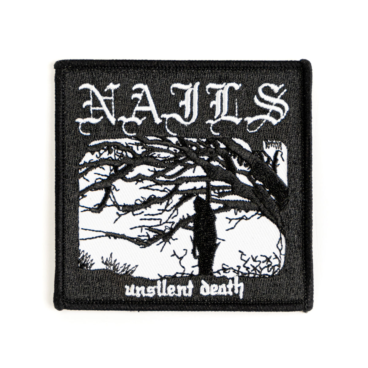 NAILS &quot;Unsilent Death&quot; Embroidered Patch
