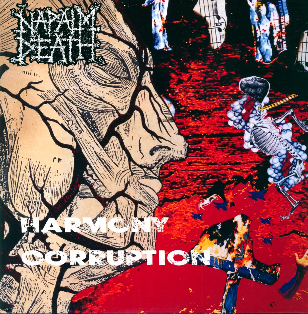 NAPALM DEATH "Harmony Corruption" LP