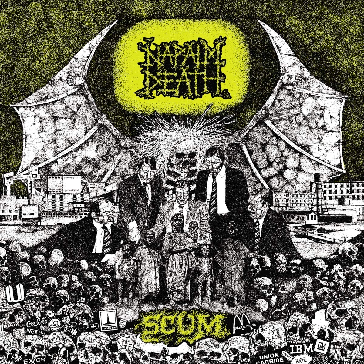 NAPALM DEATH "Scum" LP