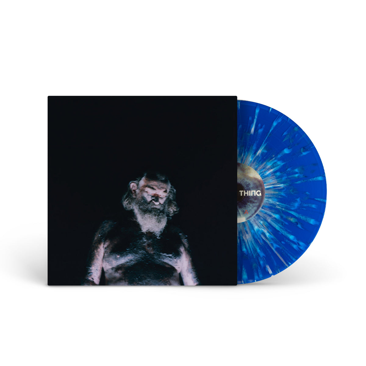 NOTHING &quot;The Great Dismal&quot; LP ROYAL BLUE W METALLIC SILVER AND WHITE SPLATTER