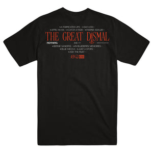 NOTHING "The Great Dismal Black" T-Shirt