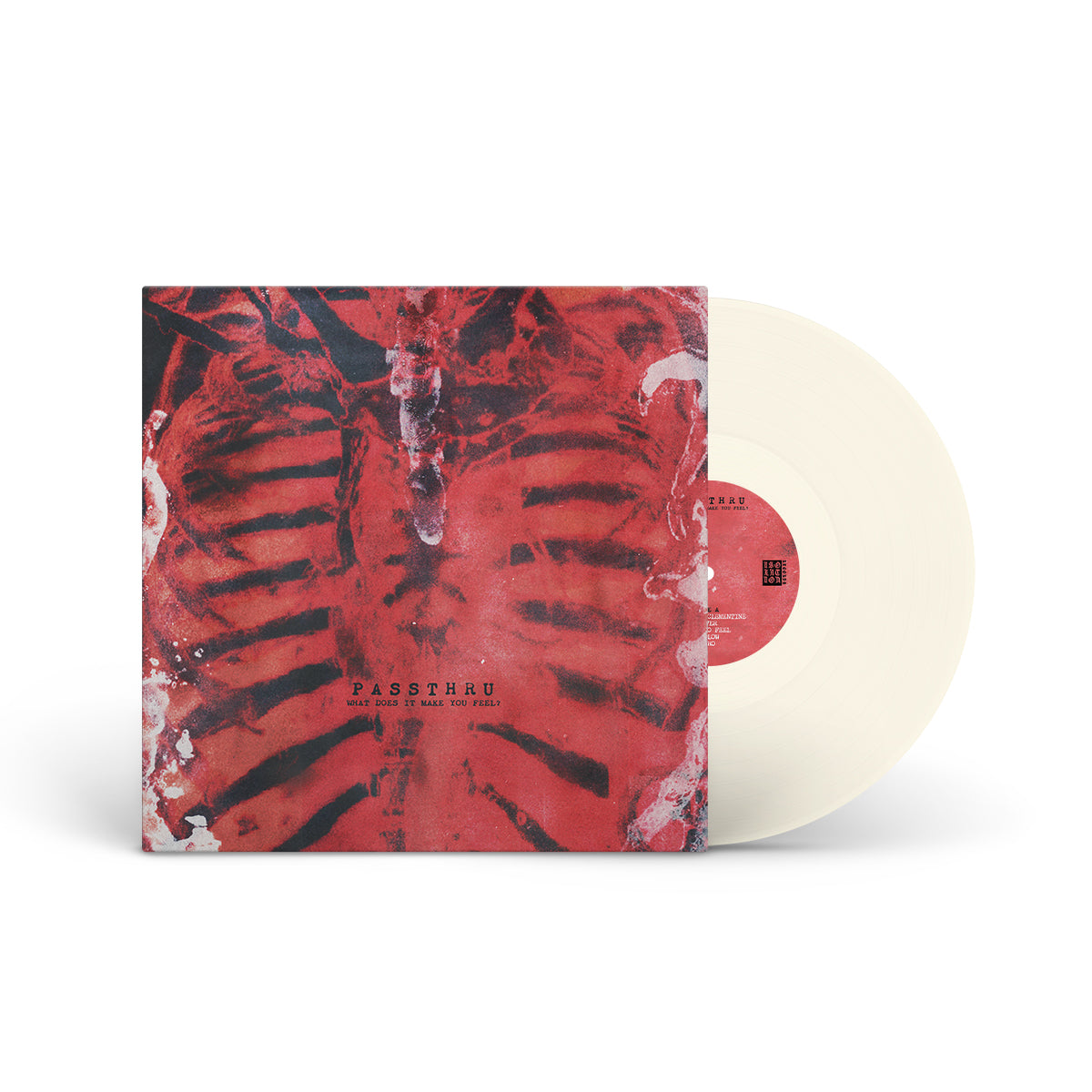 PASSTHRU &quot;What Does It Make You Feel?&quot; LP MILKY CLEAR (180G)