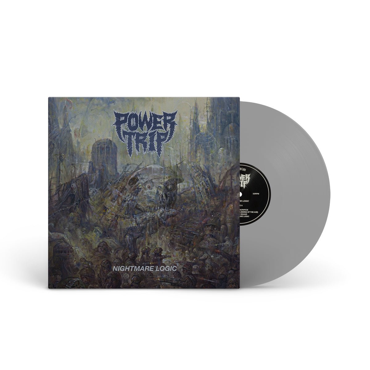POWER TRIP "Nightmare Logic" LP GREY