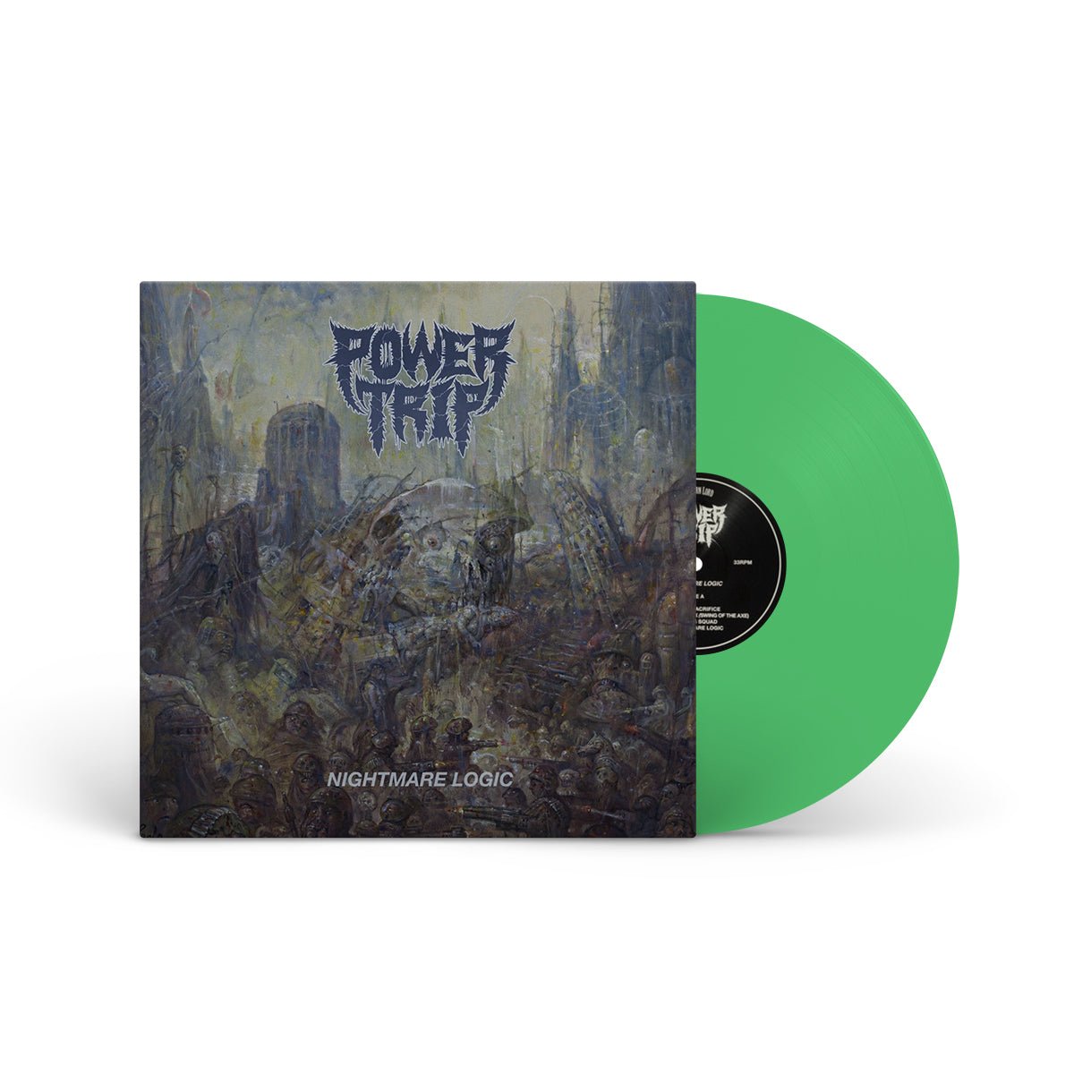 POWER TRIP "Nightmare Logic" LP MINT GREEN