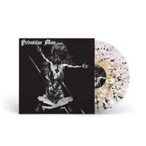 PRIMITIVE MAN "Insurmountable" 12" CLEAR W BLACK &amp; WHITE &amp; GOLD SPLATTER