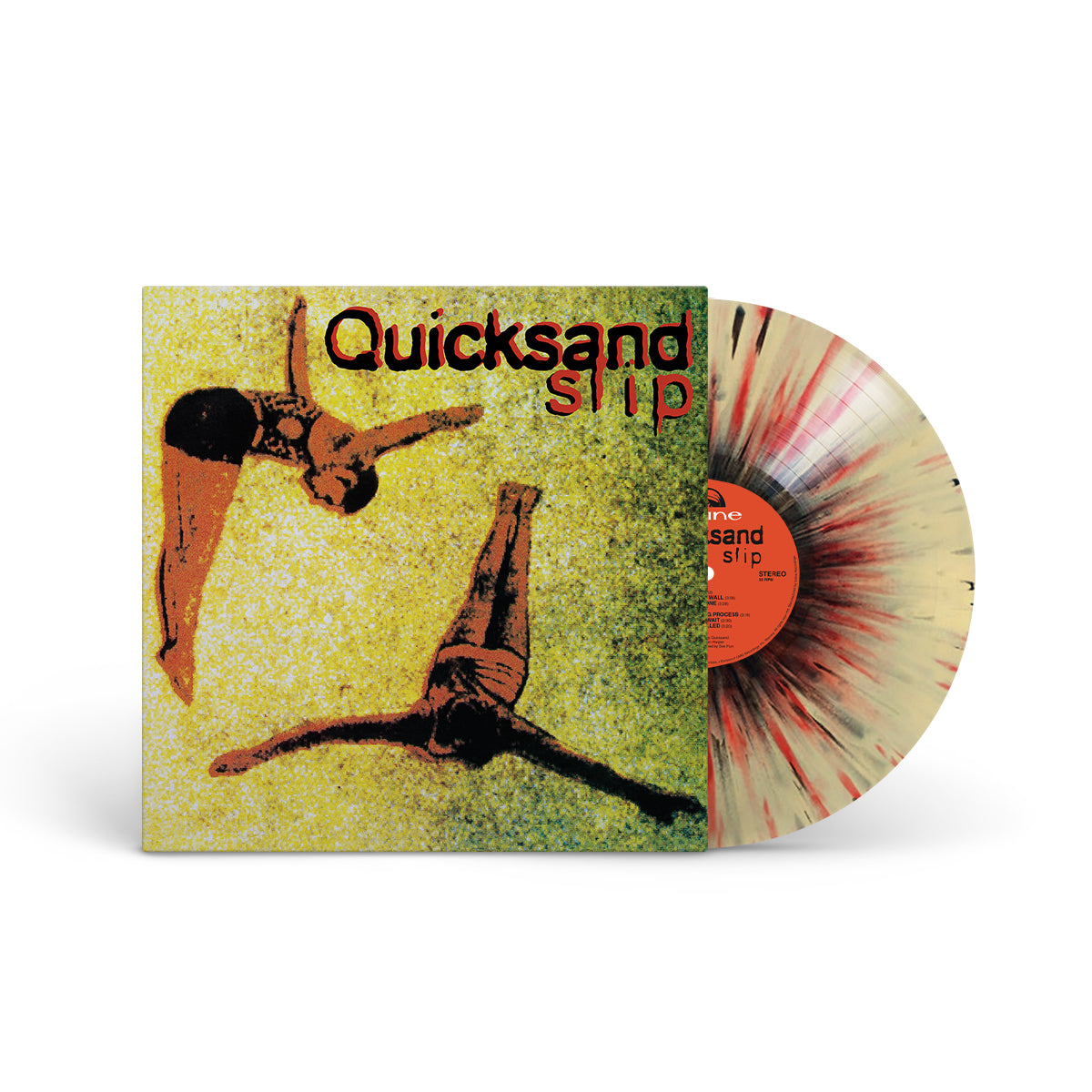QUICKSAND &quot;Slip - 30th Anniversary&quot; LP BONE W RED &amp; BLACK SPLATTER