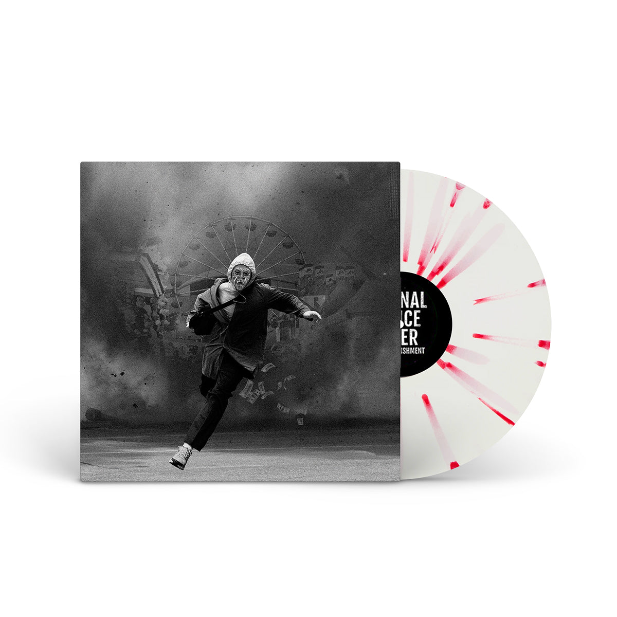 REGIONAL JUSTICE CENTER &quot;Crime And Punishment&quot; LP WHITE W RED SPLATTER (EVIL GREED EXCLUSIVE)