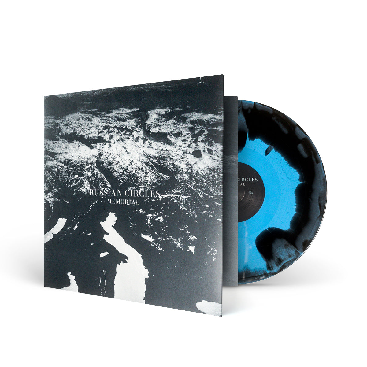 RUSSIAN CIRCLES &quot;Memorial&quot; LP BLUE BLACK MIX