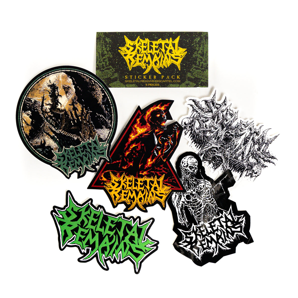SKELETAL REMAINS &quot;Sticker&quot; Pack