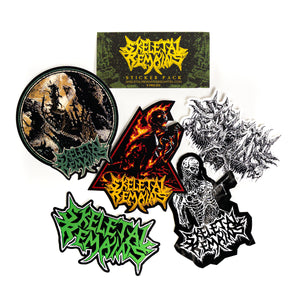 SKELETAL REMAINS "Sticker" Pack