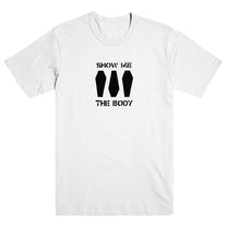 SHOW ME THE BODY &quot;Coffins - White&quot; T-Shirt