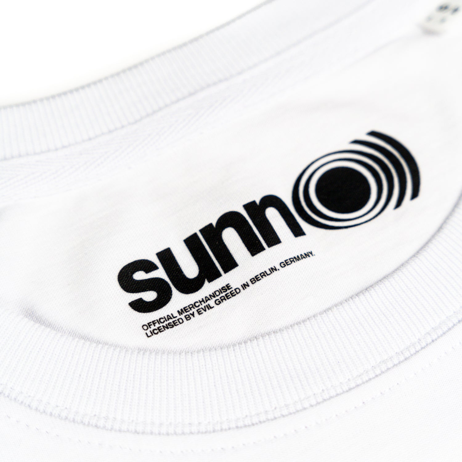 SUNN O))) &quot;Embroidered Logo - Red On White&quot; Longsleeve