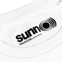 SUNN O))) &quot;Embroidered Logo - Red On White&quot; Longsleeve