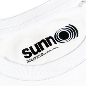 SUNN O))) "Embroidered Logo - Red On White" Longsleeve