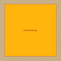 SWANS &quot;Leaving Meaning&quot; 2xLP