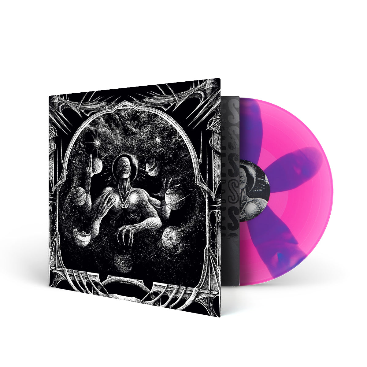 THE ACACIA STRAIN &quot;It Comes In Waves&quot; LP MAGENTA PINWHEEL