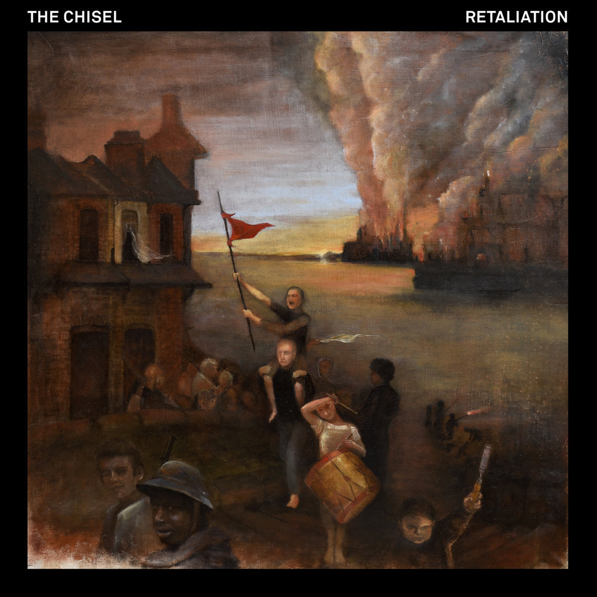 THE CHISEL &quot;Retaliation&quot; LP BLACK