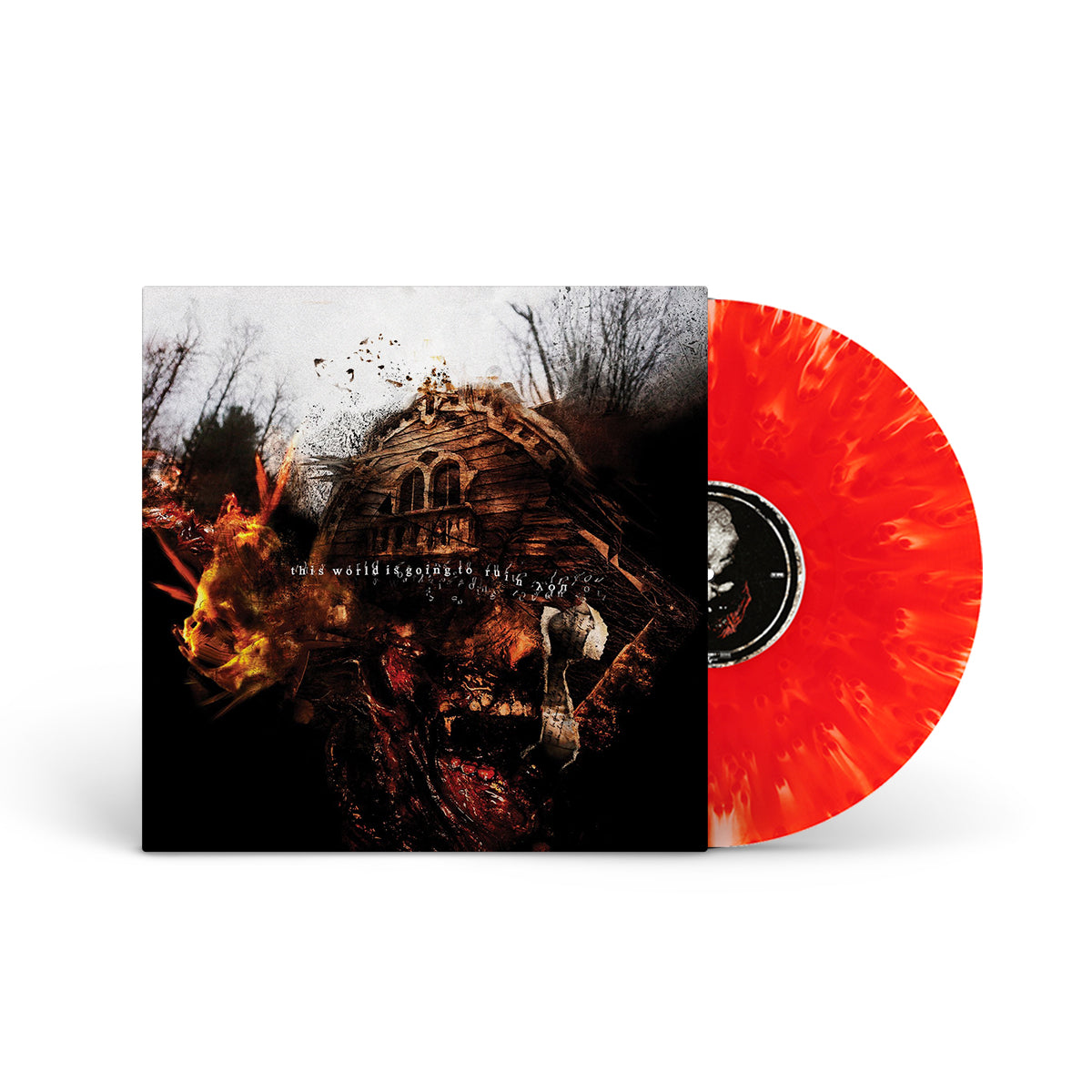 VEIN.FM &quot;This World Is Going To Ruin You&quot; LP RED CLEAR CLOUD (EVIL GREED EXCLUSIVE)