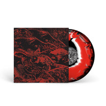 VERMIN WOMB &quot;Retaliation&quot; LP WHITE RED BLACK MIX