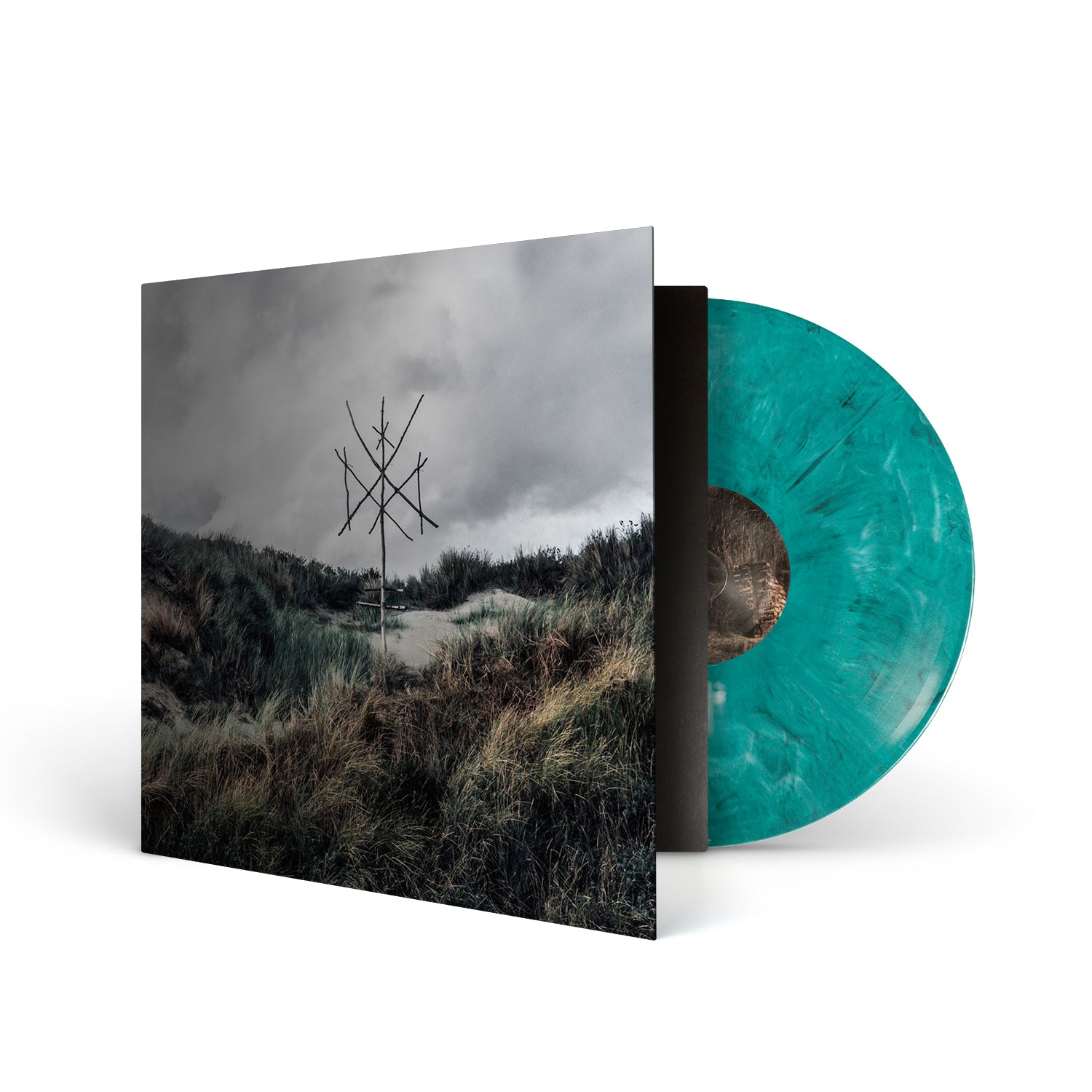 WIEGEDOOD &quot;De Doden Hebben Het Goed II&quot; LP GREEN LEAVES (EVIL GREED EXCLUSIVE)