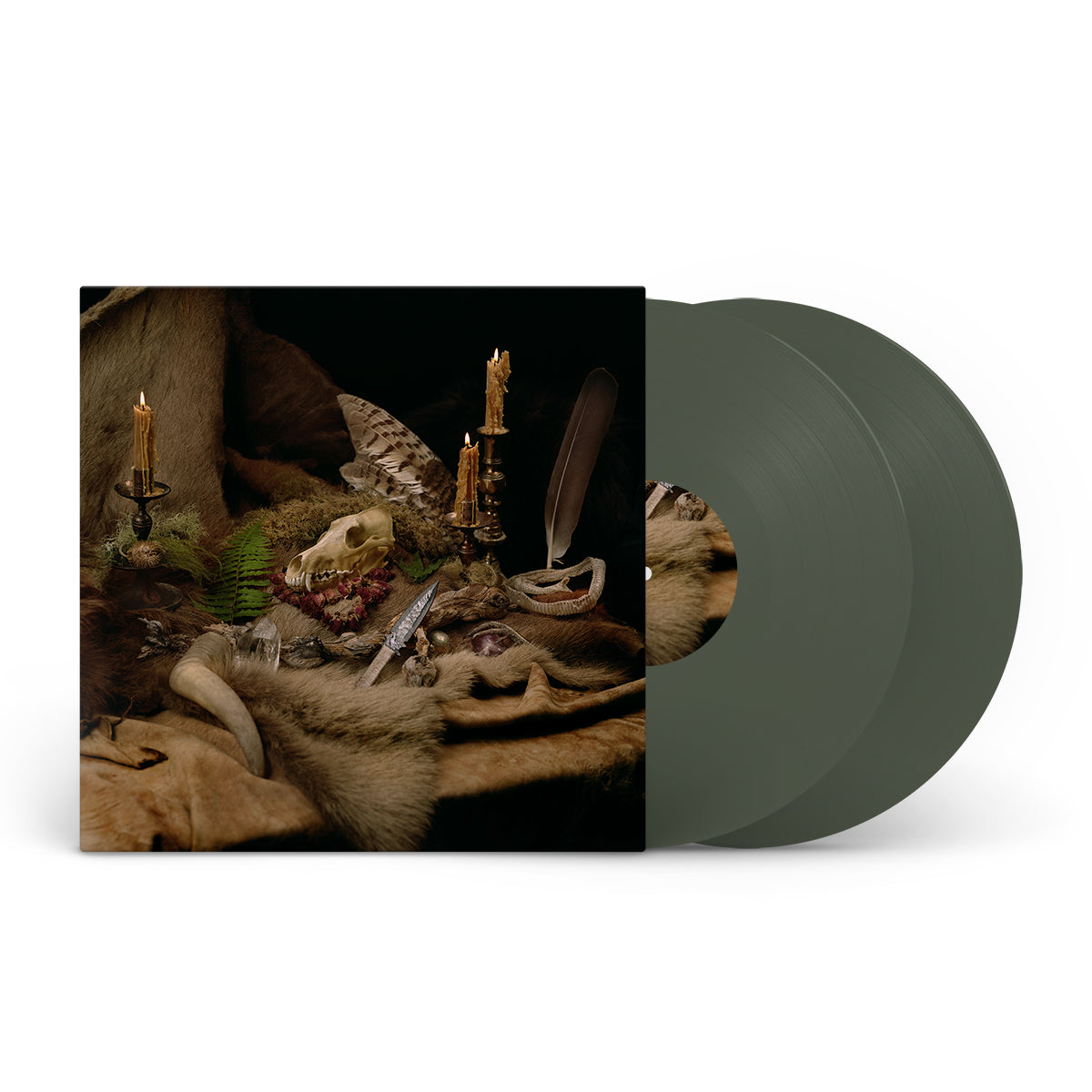 WOLVES IN THE THRONE ROOM "Primordial Arcana" 2xLP OLIVE GREEN