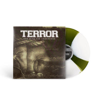 TERROR "One With The Underdogs" LP SWAMP GREEN &amp; WHITE SPINNER (EVIL GREED EXCLUSIVE)